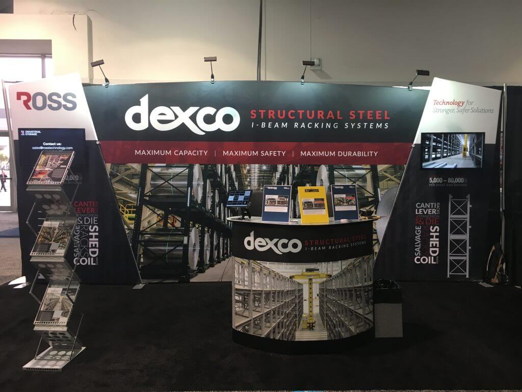 Dexco Dexco Structural Steel I-Beam Racking at FABTECH in Las Vegas, NV