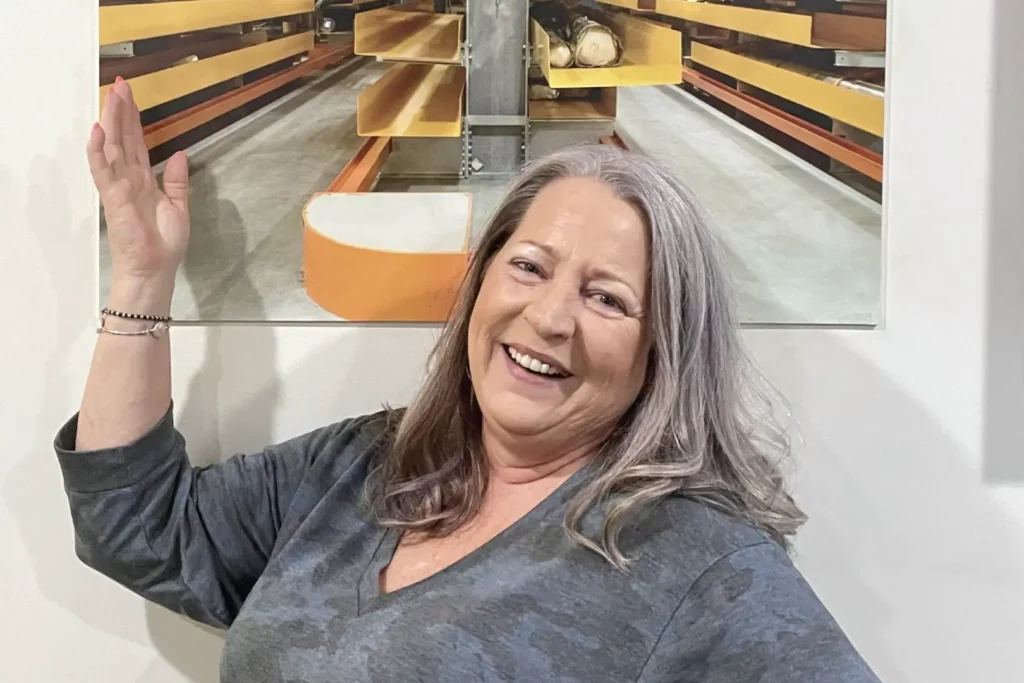 Cat Wink, Administrative Assistant close up